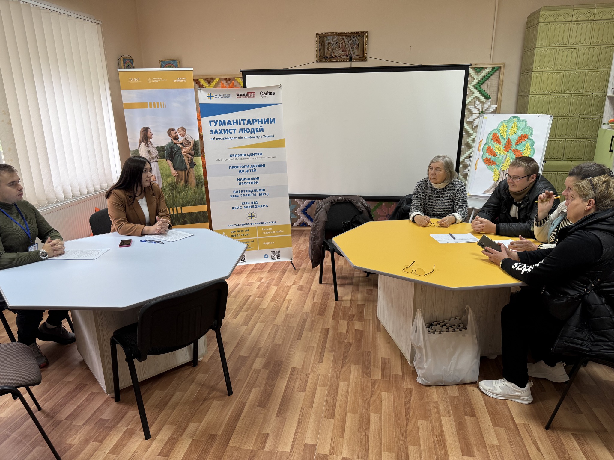 Фахівці Кризового центру Карітас Івано-Франківськ завітали до Богородчан