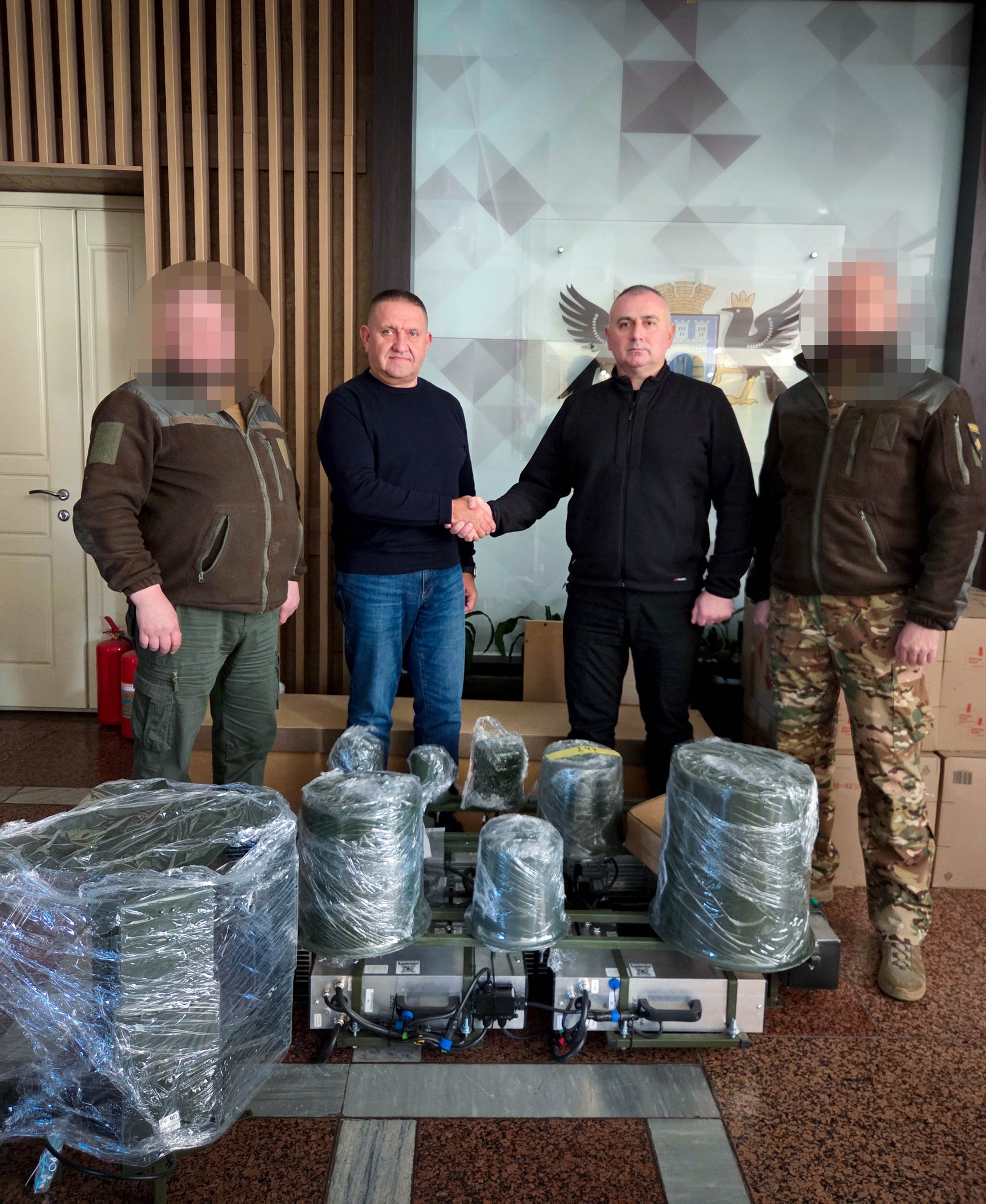 Івано-Франківськ посилив стрілецький батальйон Нацполіції новою технікою