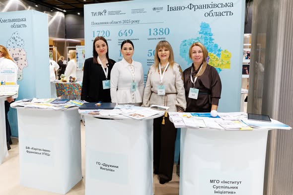 Команда від Прикарпаття взяла участь у ІІІ Форумі ментального здоров’я «Підтримати тих, хто підтримує всіх»