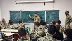 Військовослужбовці долучилися до викладання уроку «Захист України»