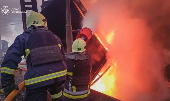 Нічна атака на Київщину: під прицілом росіян були Вишгородський, Обухівський, Бучанський та Бориспільський райони