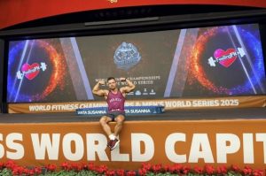 Атлет з Івано-Франківська Федір Хашалов  виборов дві престижні нагороди — золото і срібло у фітнес-челленджі