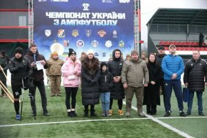 В Івано-Франківську урочисто відкрили ІV з’їзний раунд Чемпіонату України з ампфутболу