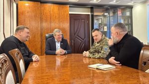 Начальник  Службу військового капеланства ЗСУ, полковник Олександр Вовкотеча відвідав Головний офіс Українська Церква Християн Віри Євангельської