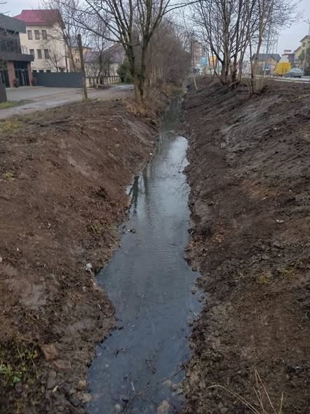 У Крихівцях завершили прочистку русла Млинівки вздовж вулиці Підгірна