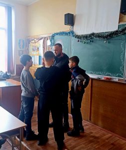 У закладах освіти Калуської громади відбулися зустрічі з ветеранами