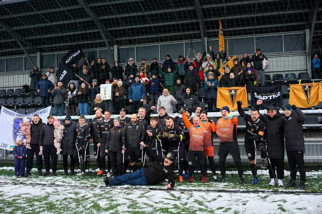 «ФК Бартка» з Івано-Франківська — чемпіон України з ампфутболу у Першій лізі