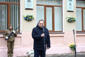 В Івано-Франківську відкрили та освятили анотаційні дошки Андрію Шереметі, Ігорю Петріву та Івану Ципердюку