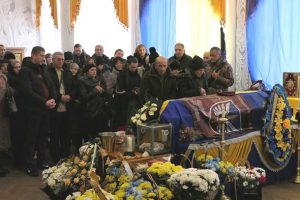 Калуська громада попрощалася із 33-річним солдатом Русланом Гаврилюком