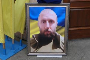 Калуська громада попрощалася із 33-річним солдатом Русланом Гаврилюком