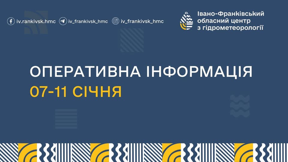 На Прикарпатті оголосили штормове попередження: очікуються хуртовини та морози до -23°C