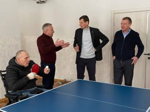 В обласному центрі Прикарпаття відкрили безбар’єрний спортивний простір для людей на кріслах колісних