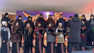 В івано-Франківському парку ім. Т. Шевченка відбулось різдвяне дійство «Розколяда»