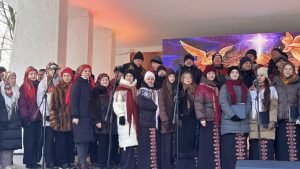 В івано-Франківському парку ім. Т. Шевченка відбулось різдвяне дійство «Розколяда»