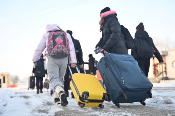 Діти захисників Прикарпаття вирушили на зимовий відпочинок до Угорщини