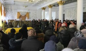 Калушани провели в останню дорогу солдата Романа Ціжовського