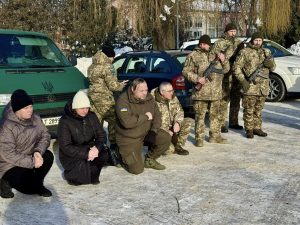 Бурштинська громада провела в останню земну дорогу Захисника України — Романа Лабутіна