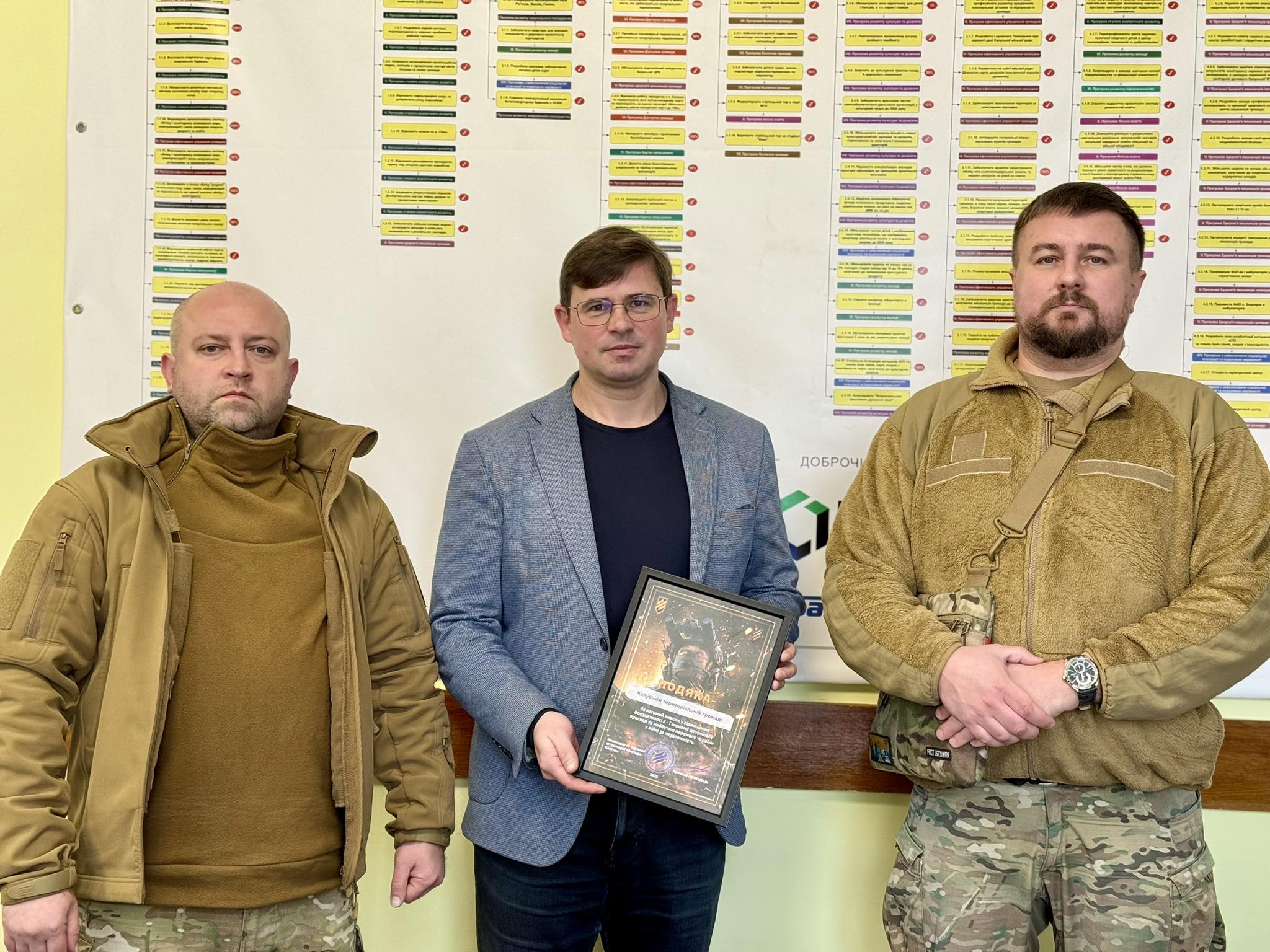 Калуш посилює підтримку Третьої штурмової