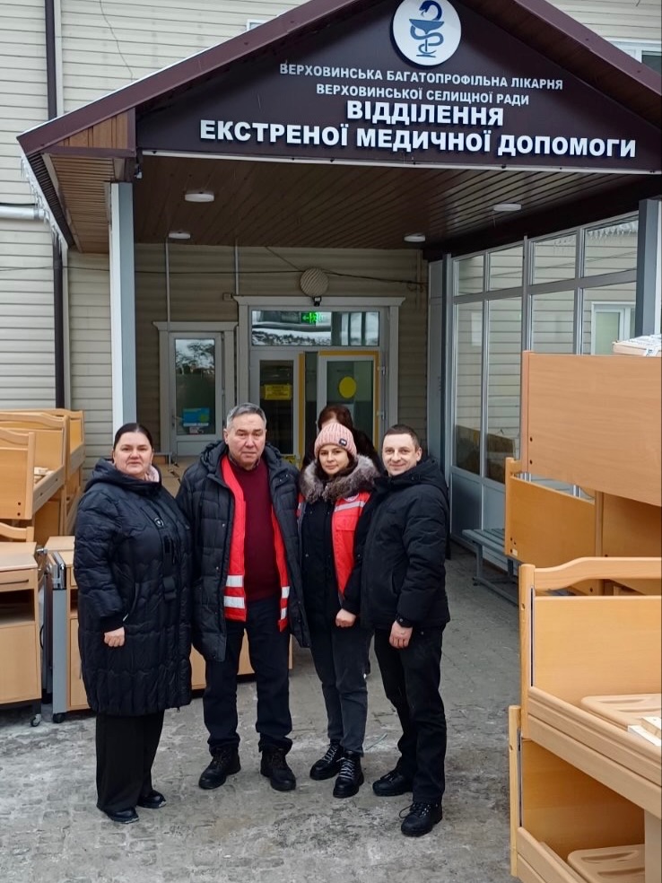 Івано-Франківська обласна організація Українського Червоного Хреста активно підтримує медичну галузь регіону