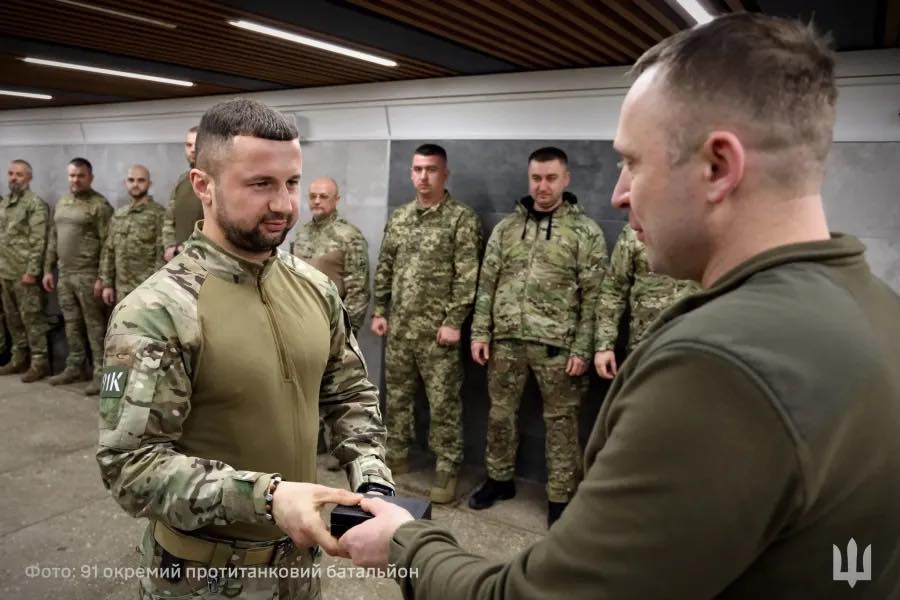 Воїна з Калущини Святослава Брецка відзначили високими нагородами