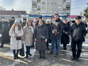 У Бурштині відбулося пам’ятне віче до Дня Героїв Небесної Сотні
