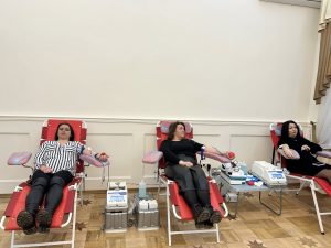 В Івано-Франківському міському суді вчергове відбулася благодійна донація.