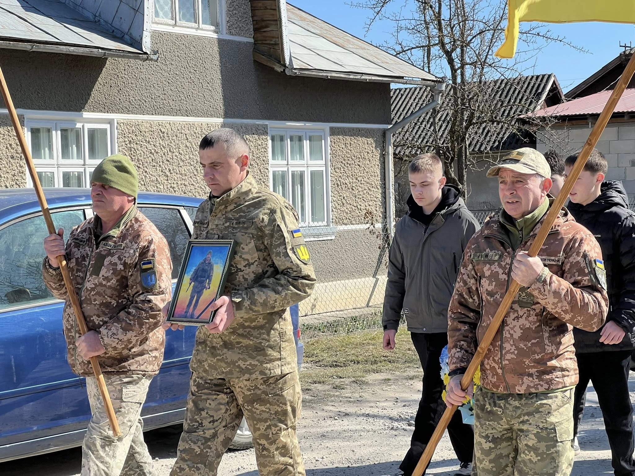 У Городенці  попрощалися та провели в останню дорогу Захисника, Драбика Віктора Дмитровича