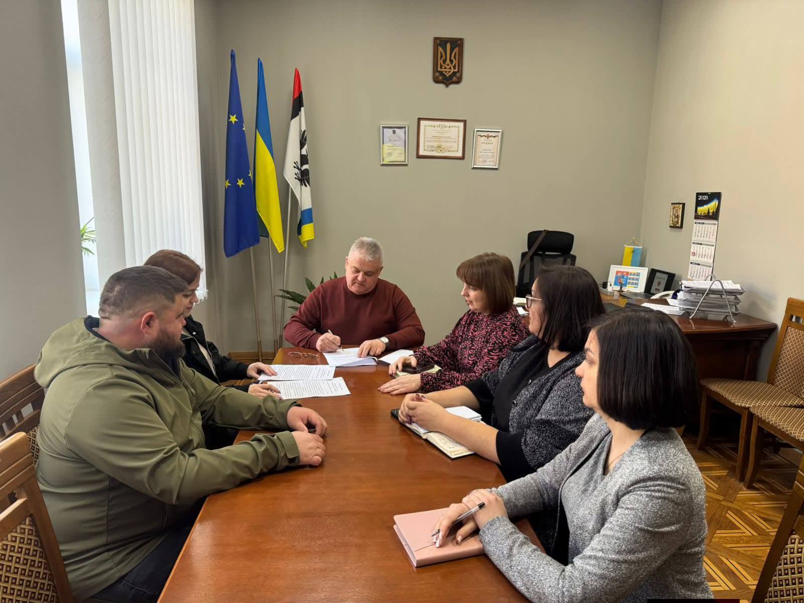 На Прикарпатті підписано меморандум між Департаментом соцполітики та БО «100% життя»