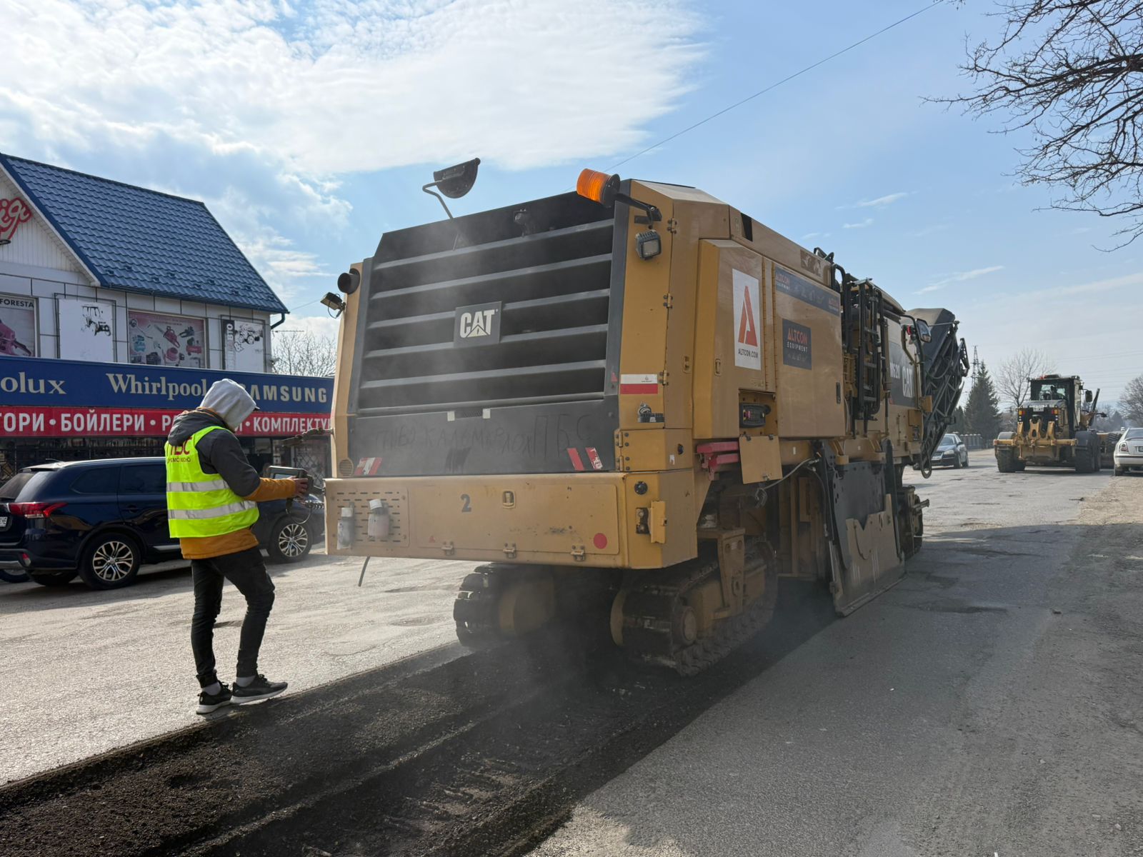 На автошляху Р-24 Татарів — Кам’янець-Подільський у межах села Нижній Вербіж стартували ремонтні роботи