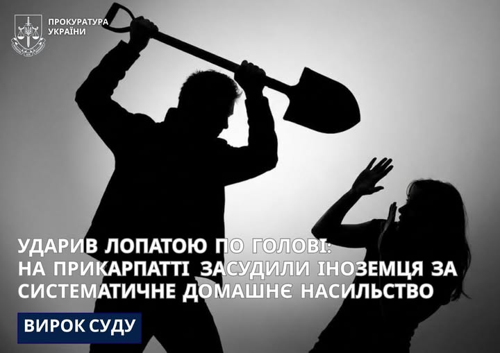 На Прикарпатті засудили іноземця за систематичне домашнє насильство