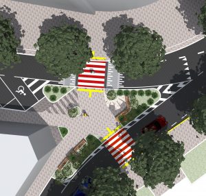 В Івано-Франківську розроблено нову схему руху на вулиці Грушевського для підвищення доступності