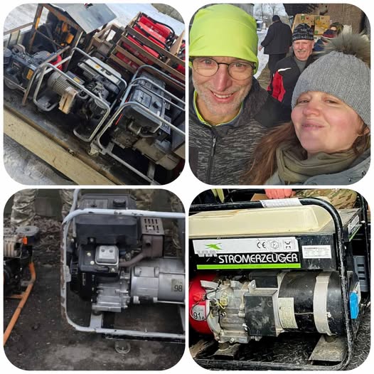 Калуш отримав генератори та енергообладнання з Німеччини