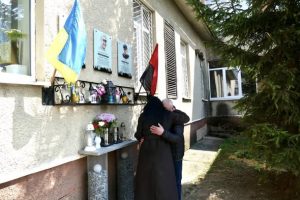 В селі Копанки відкрили й освятили інтерактивну меморіальну дошку полеглому Захиснику України-Андрієві Красію.